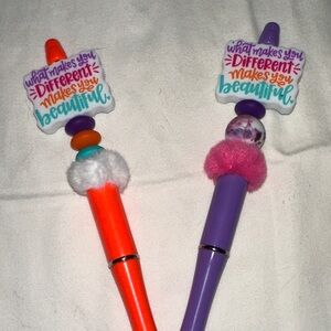 Colorful Inspirational Handmade Pens